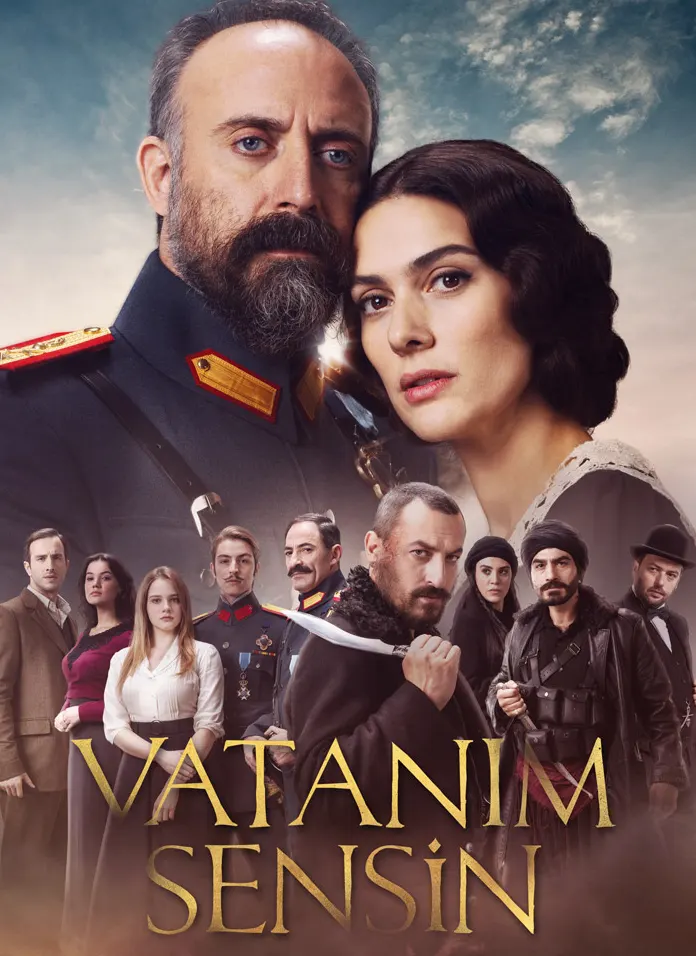 Bergüzar Korel - Vatanım Sensin - Turkish Series